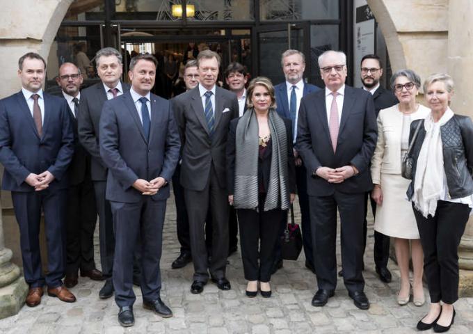Photo de groupe - Vernissage de l’exposition « UNexpected Treasures »