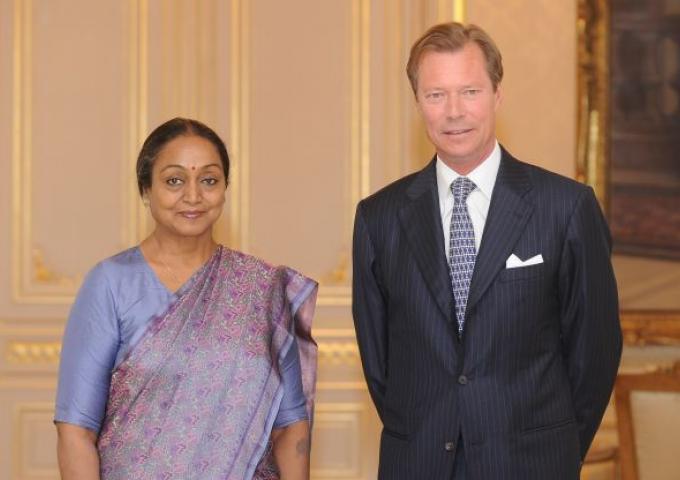 Audience de la présidente de la Chambre basse du Parlement de l’Inde