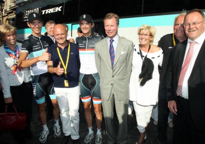 Arrivée du Tour de France de cyclisme 2011