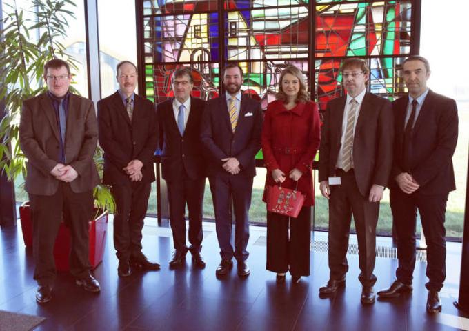 Photo de groupe - Visite Luxlait