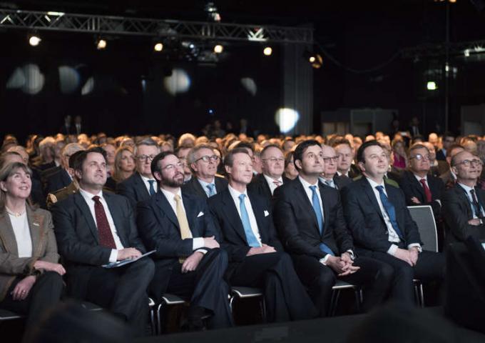 Photo de groupe - 100e anniversaire de la Fédération des Industriels Luxembourgeois