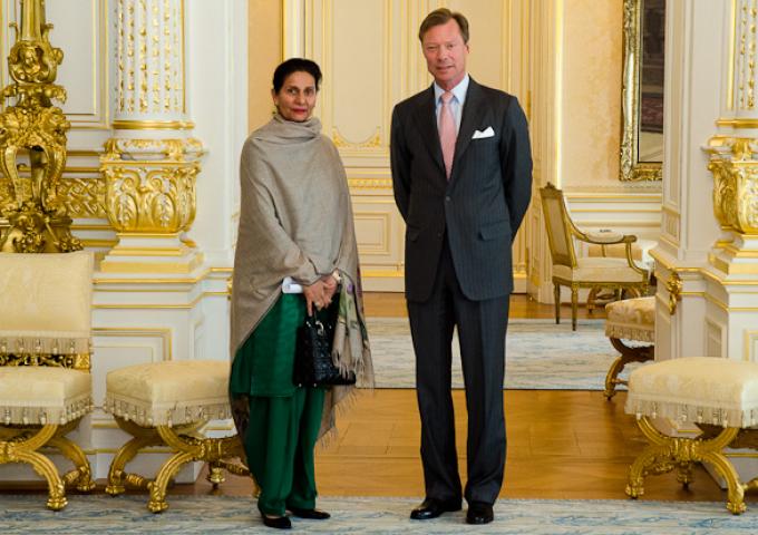 Audience de la Secrétaire d’Etat pour les Affaires extérieures de la République de l'Inde
