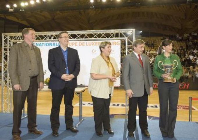 Finale de basket-ball Coupe de Luxembourg 2009