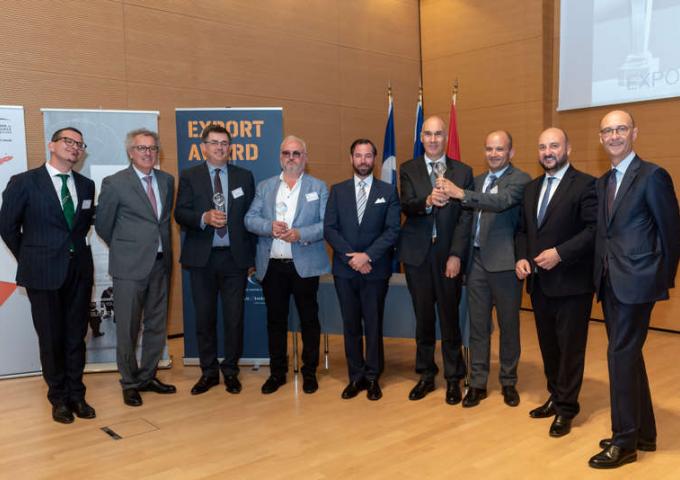 Photo de groupe - Remise de prix "Export Awards"
