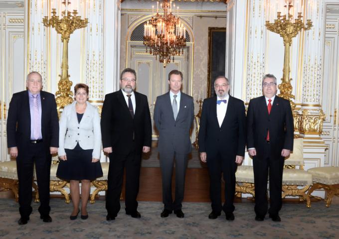 Remise du CD "Déi Heemlech Zäit"