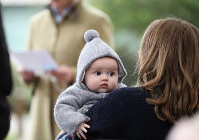 Le Couple héritier et le Prince Charles ont assisté au baptême de la rose "Prince Charles de Luxembourg" - Roseraie du Château de Munsbach