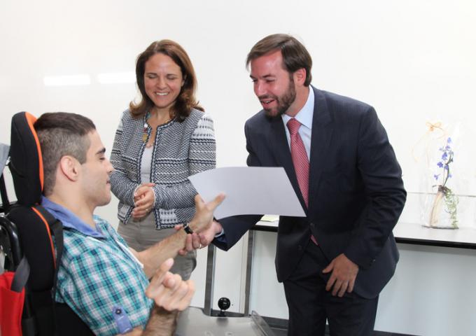 Remise de diplômes à la Fondation Kräizbierg aux personnes en situation de handicap