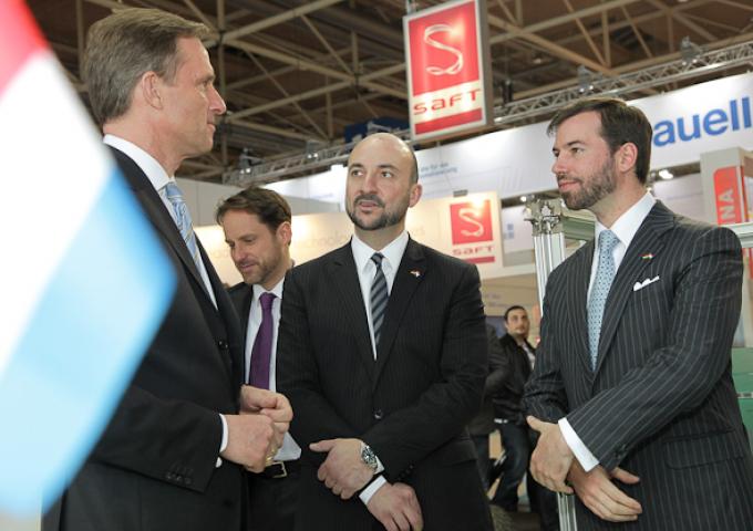 Visite de la 65ème édition de la Foire de Hanovre à l’occasion de la "Journée luxembourgeoise"