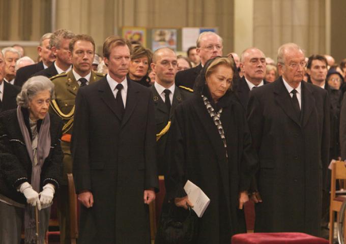 S.A.R. le Grand-Duc aux funérailles