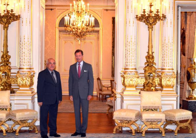 Audience du Président de la Grande Assemblée nationale de Turquie