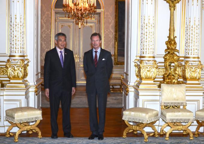 Audience du Premier ministre de la République de Singapour