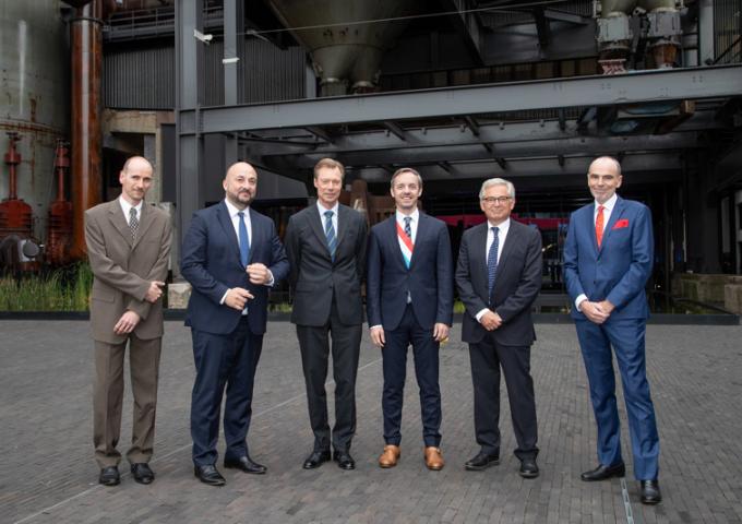 Photo de groupe - anniversaire du Centre National de Radiothérapie François Baclesse