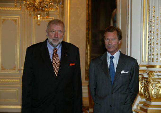 Audience du Ministre des Affaires Etrangères de Slovénie