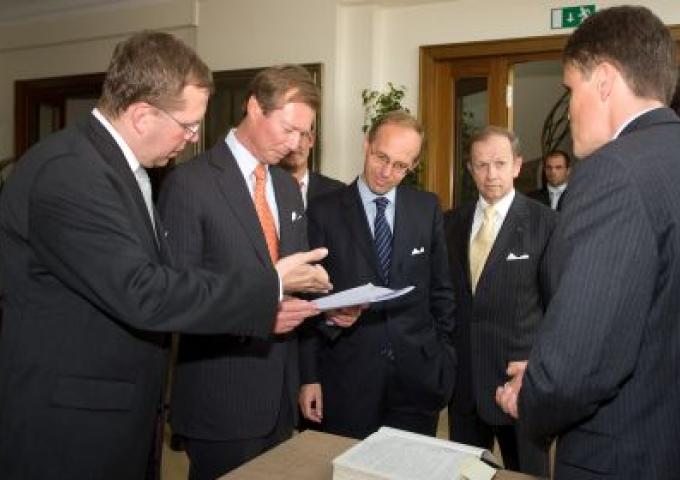Visite auprès de l’Administration de l’enregistrement et des domaines