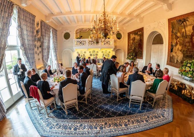 Dîner institutionnel au Château de Berg