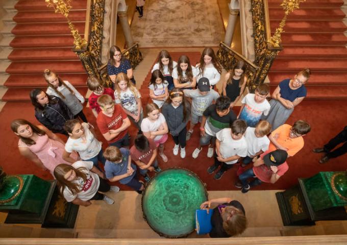 photo de groupe - cycle 4 de l’enseignement fondamental