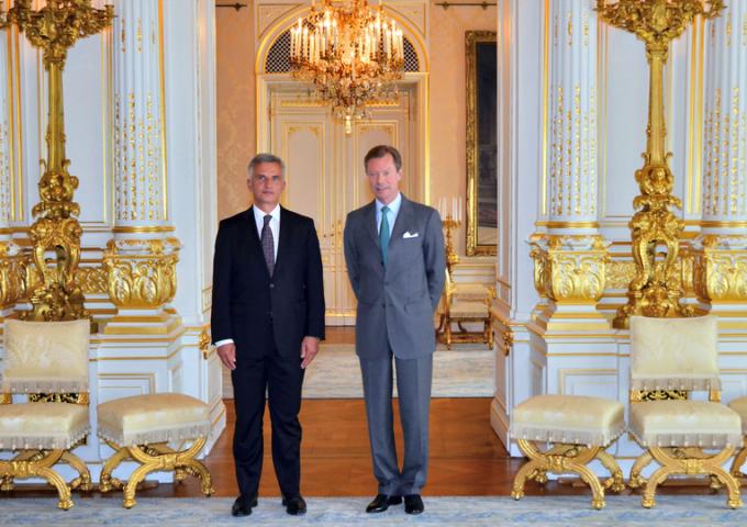 Photo de S.A.R. le Grand-Duc de Luxembourg