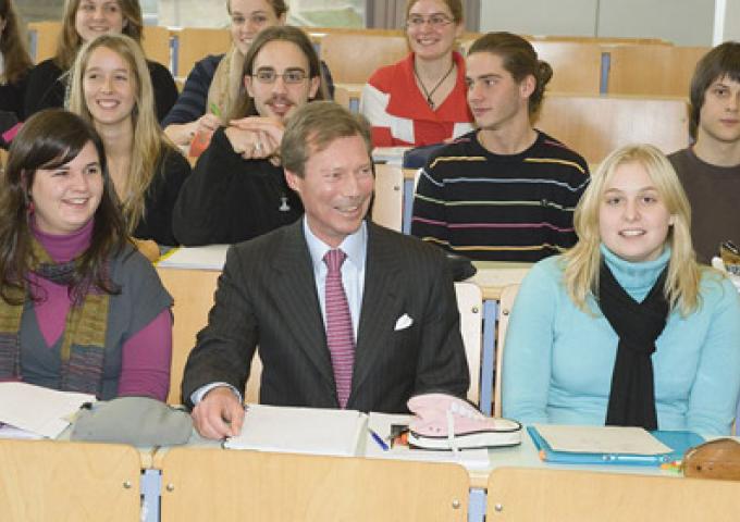 Visite du lycée de Diekirch
