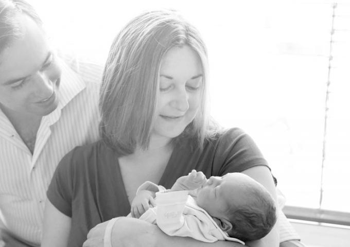 Prince Charles - Photos de Famille à la maternité