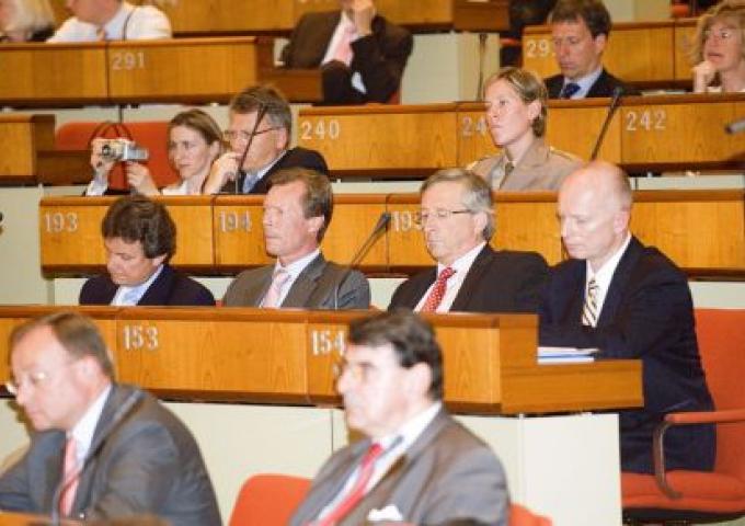 3ème "Luxembourg Financial Forum" à l'hémicycle du Kirchberg