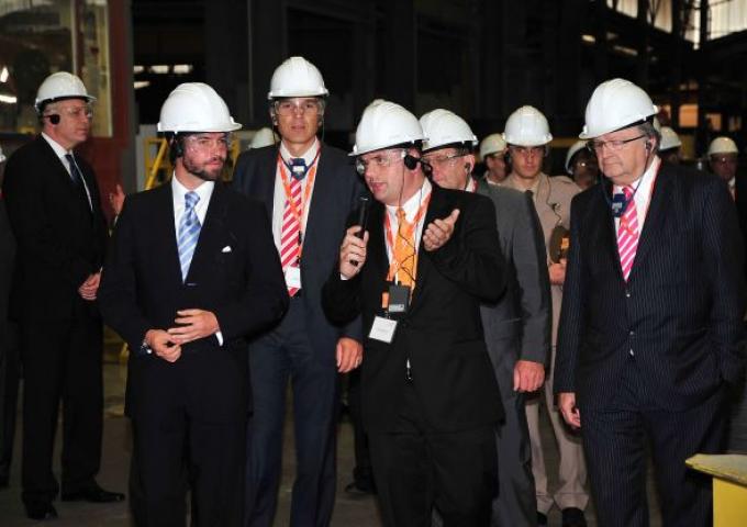 Centenaire des activités d’ArcelorMittal à Bissen