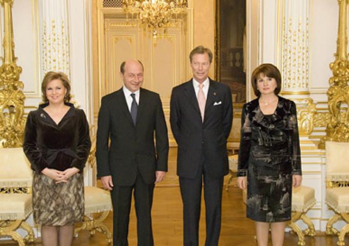 Audience du Président de la Roumanie