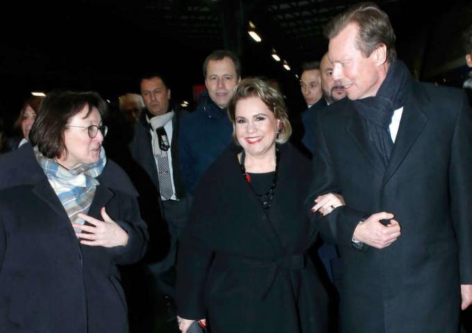 Le Couple grand-ducal lors de la Visite d'État en France
