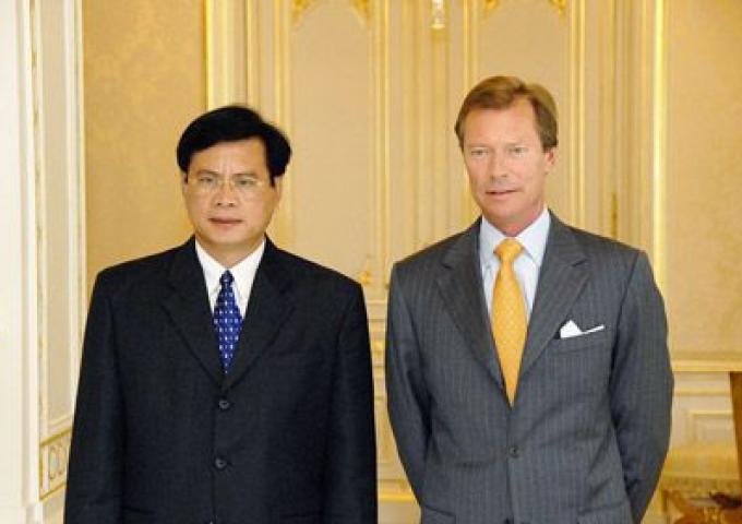 Audience du Premier Ministre du Laos