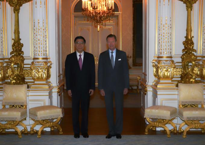 Audience du président du groupe Industrial and Commercial Bank of China