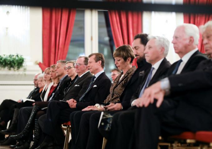 Le Grand-Duc lors de la séance académique