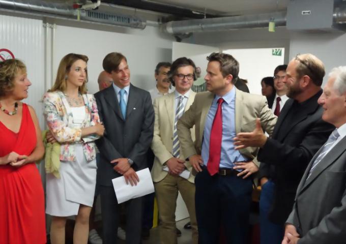 Inauguration des locaux du service "Streetwork"de Caritas