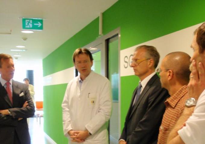 Visite du Laboratoire de recherche en médecine du Sport du CRP-Santé