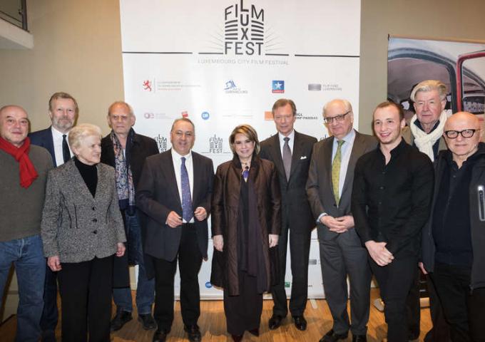 Photo de groupe - Avant-première du film « Ashcan »