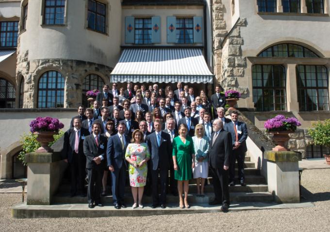 Réception donnée pour les représentants de la Presse luxembourgeoise