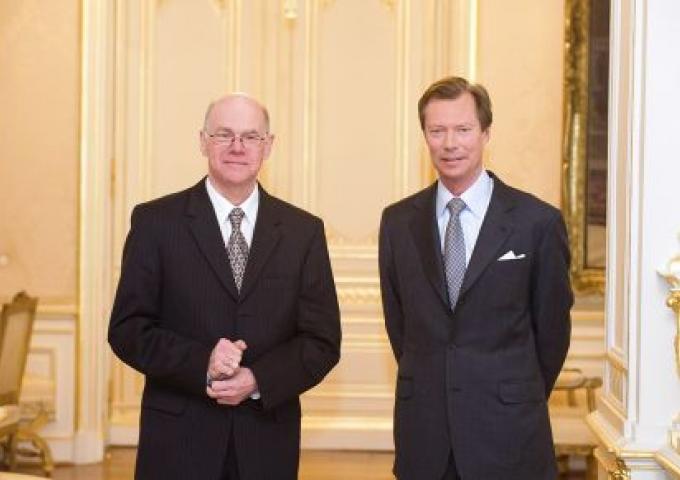 Audience du Président du Parlement allemand