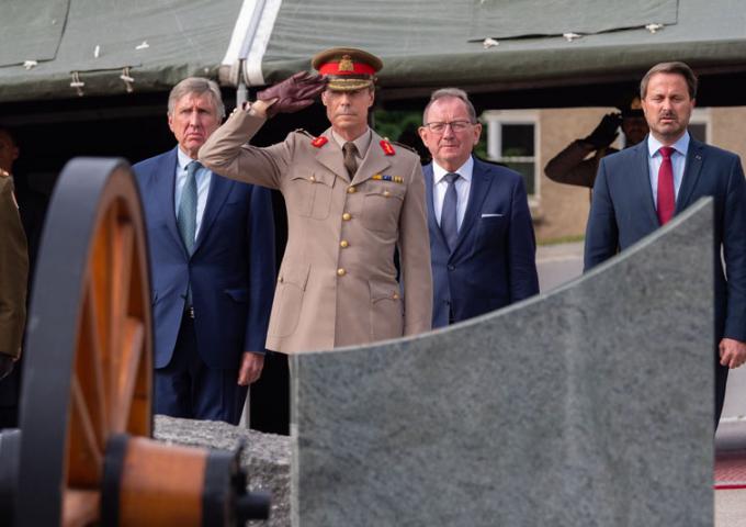 Le Grand-Duc lors de la cérémonie