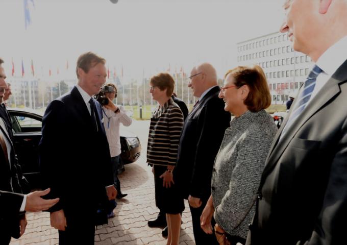 Visite officielle au Conseil de l’Europe et à la Cour européenne des Droits de l’Homme