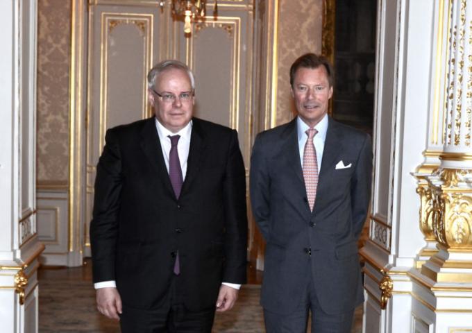 Audience du Président de la Cour européenne des Droits de l'homme