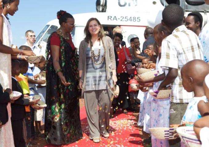 Visite de S.A.R. la Grande-Duchesse au Burundi du 31 mai au 3 juin 2009