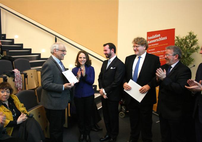 Remise de prix à l’Association nationale des Victimes de la Route