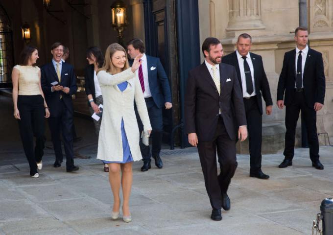 Photo de la famille grand-ducale