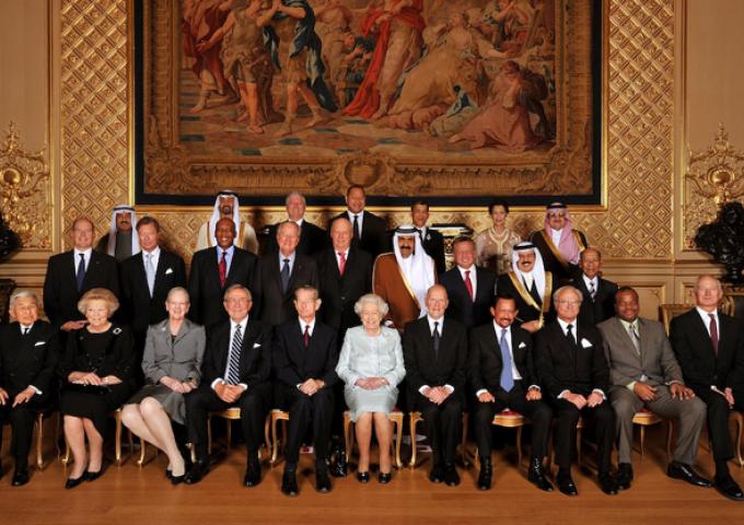 Le Couple grand-ducale - Jubilé de Diamant de S.M. la Reine Elizabeth II