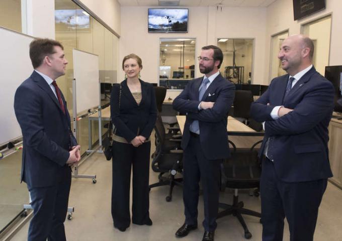 Le Couple héritier lors de la mission économique aux Etats-Unis d'Amérique