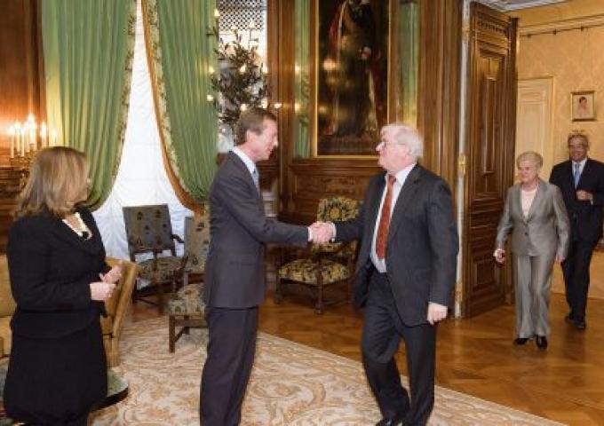 Audiences du Nouvel An au Palais grand-ducal