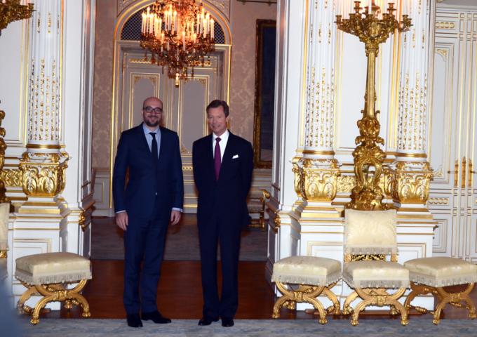 Audience du Premier ministre du Royaume de Belgique