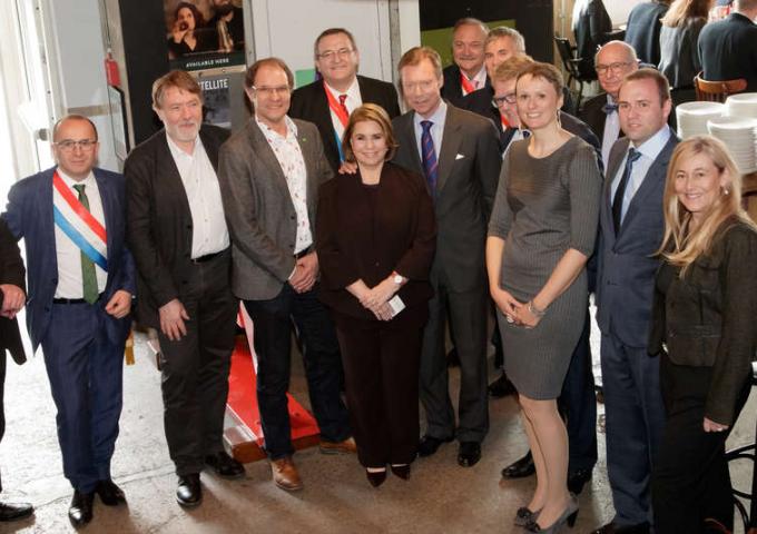 Le Couple grand-ducal a assisté à l'inauguration du 6zero1, incubateur d’entreprises sociales
