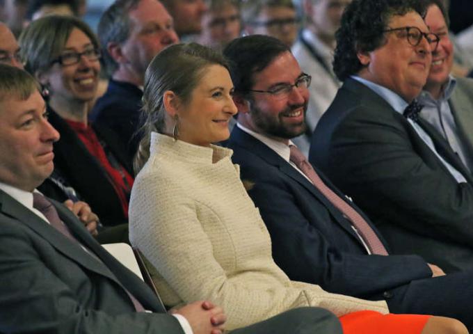 Le Couple héritier a assisté à la 46e édition du Concours National* « Jonk Fuerscher ».