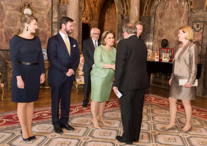 Soirée institutionnelle au Château de Berg
