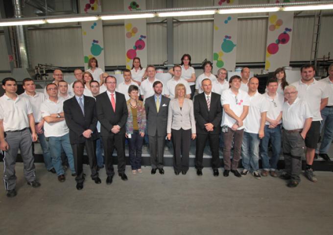Visite de l’imprimerie REKA S.A.