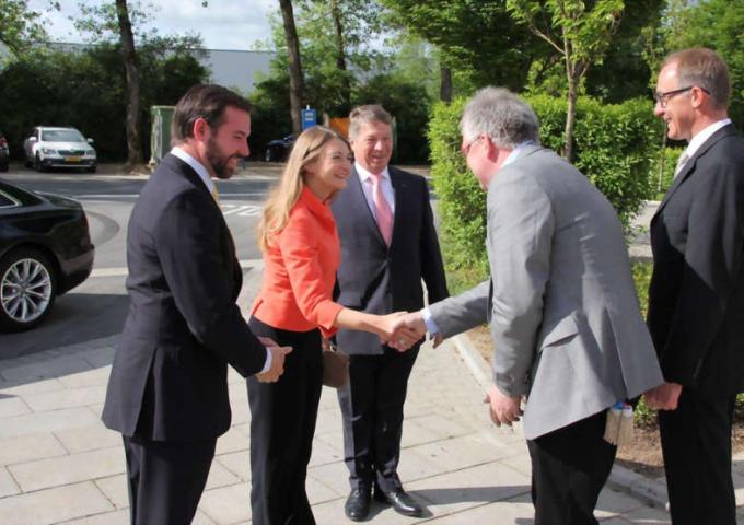 Visite du site de la S.A. des Chaux de Contern